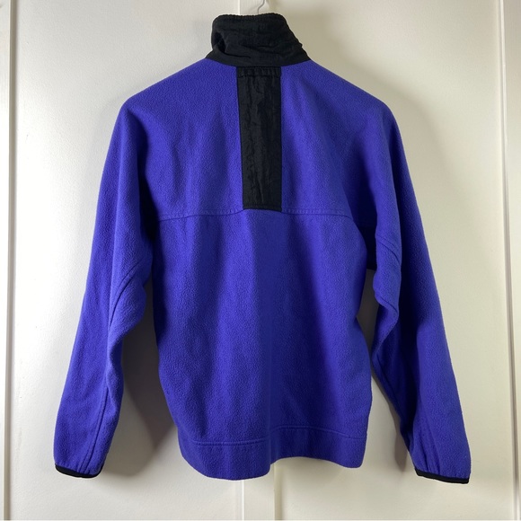 Vintage Nike F.I.T Half Zip Fleece Pullover Blue UK 10 Small - Picture 6 of 6